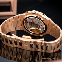 Big Daddy of all Pha₮eks rose gold Moon Phase! the Exclusive Edition